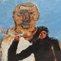 JB1253 Jim Bloom at the Outsider Folk Art Gallery